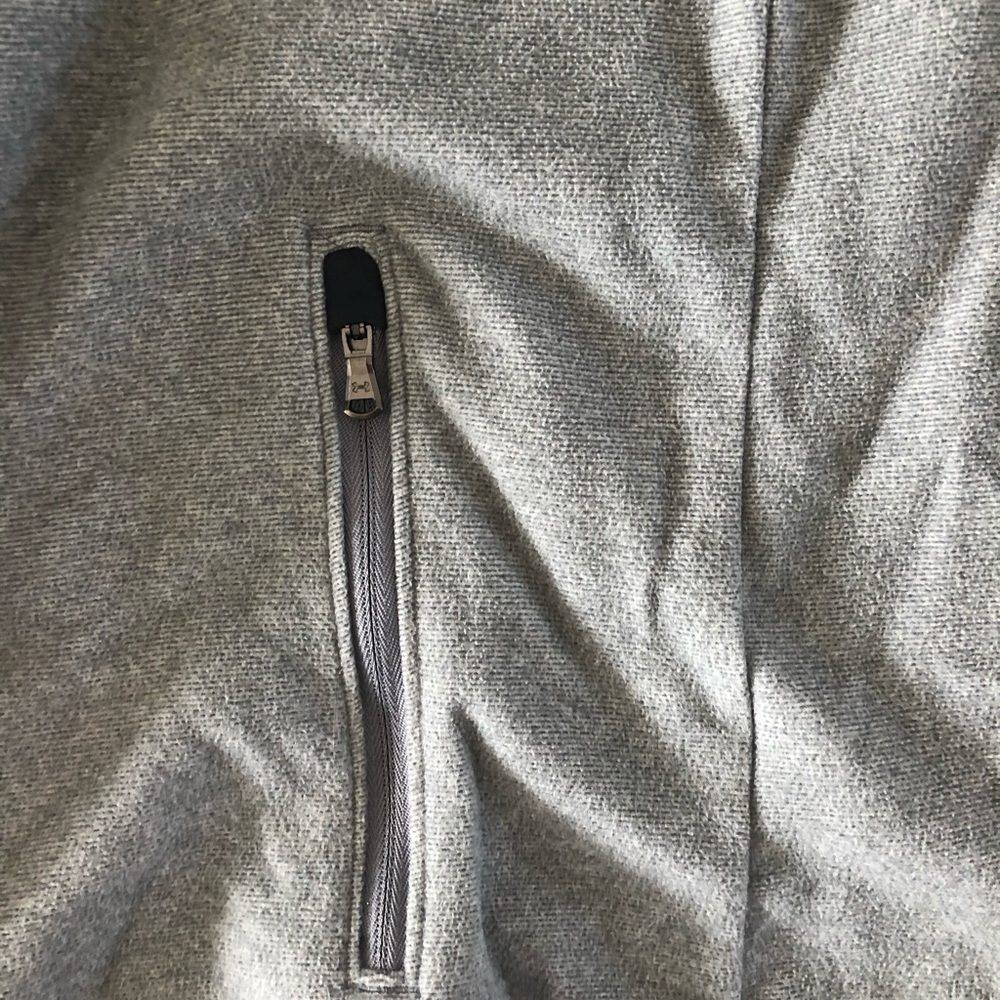 Grey Under Armor Fleece Jacket - Picture 3 of 7